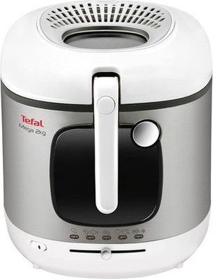 Tefal Mega 2 kg Elektrische Fritteuse, 3,3 L Öl-Kapazität, Anti-Geruchs-Filter