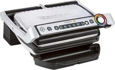 Tefal OptiGrill Kontaktgrill 6 automatische Programme, Garstufenanzeige GC705D16