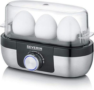 Severin Eierkocher für 3 Eier mit elektronischer Kochzeitüberwachung, EK 3163