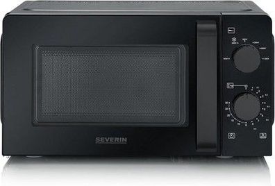 Severin Mikrowelle Solo, zum Auftauen und Erhitzen, Mikrowellengerät 700 W, 19 L