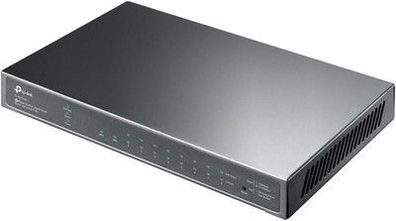 TP-Link 10-Port Smart Switch mit 8 PoE+ Ports (61 Watt, T1500G-10PS) IPv6