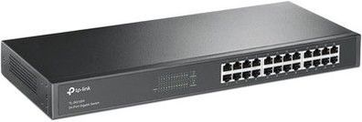 TP-Link TL-SG1024 24 Port Gigabit Netzwerk Switch 19 Zoll Rack-Montage schwarz