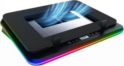 KLIM Turbofrost Laptop Kühler Gaming Laptop Kühlpad 4 Turbolüftern 4x4000 RPM