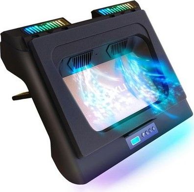 KLIM Laptop Cooling Pad Leistungsstark Turbo-Lüfter 4300 RPM / 14-17.3 Zoll