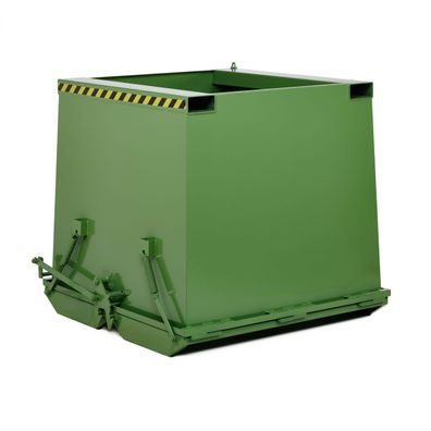 RR Industrietechnik Schwerlast- Klappbodenbehaelter Typ RKC-100 1000dm3 RAL 6011 Res