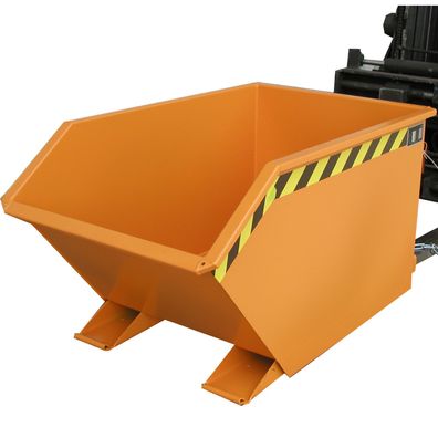 Bauer Kippbehaelter GU 500, lackiert, Gelborange