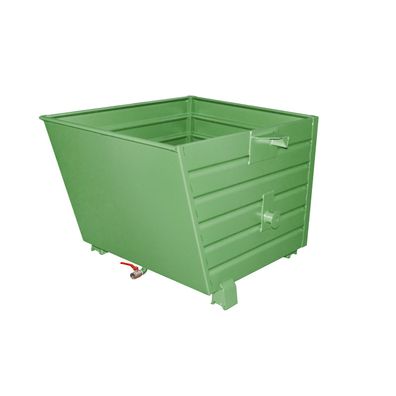 Bauer Spaene-Stapelkipper BSL 90, lackiert, Resedagruen