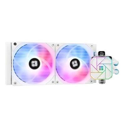 Thermalright AQUA ELITE 240 WHITE V3 Flüssig-CPU-Kühler, 240 Kühlreihen, 2 x