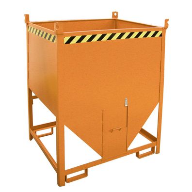 Bauer Silobehaelter SGS 100, lackiert, Gelborange