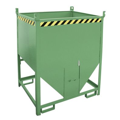 Bauer Silobehaelter SGS 100, lackiert, Resedagruen