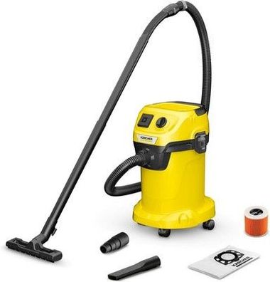 Kärcher Nass-/Trockensauger WD 3 P V-19/4/20, inkl. Patronenfilter, 19 L, 1000 W
