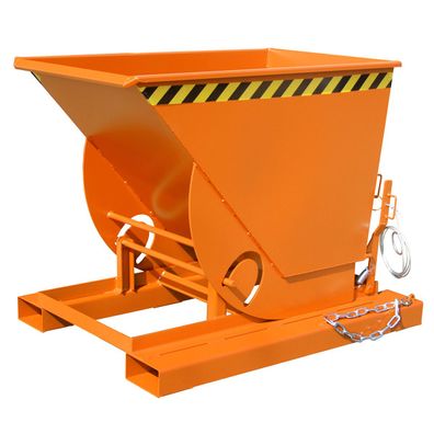 Bauer Kippbehaelter AK 50, lackiert, Gelborange