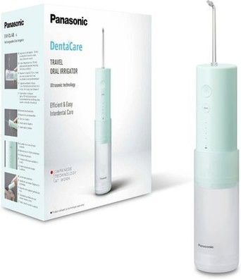 Panasonic EW-DJ4B-G Reise-Munddusche, Wiederaufladbar, 150 ml Wassertank, weiß