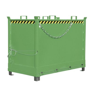Bauer Klappbodenbehaelter FB 2000, lackiert, Resedagruen