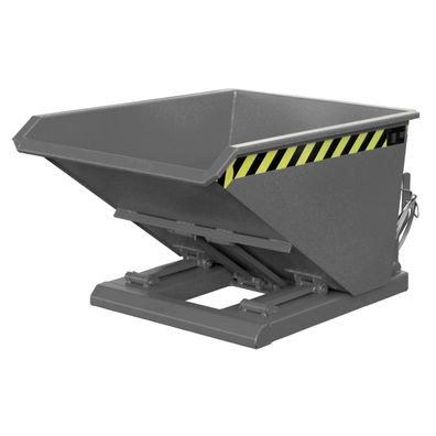 Bauer Kippbehaelter NK 30, lackiert, Mausgrau
