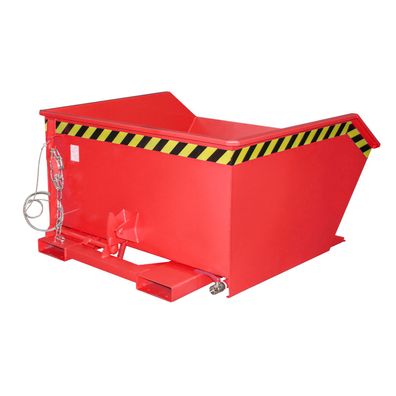 Bauer Spaenebehaelter SGU 75, lackiert, Feuerrot
