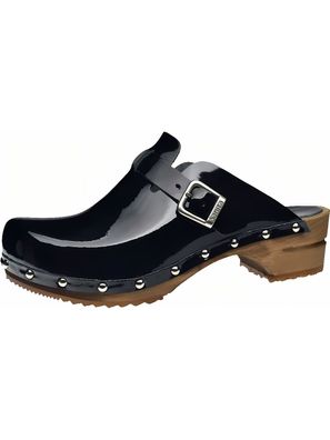 Sanita Damen Clogs Wood-Krisla Open 478005