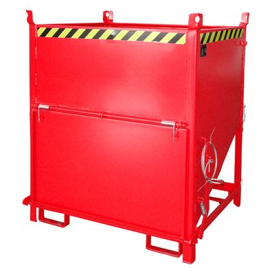 Bauer Silobehaelter SGK 100, lackiert, Feuerrot