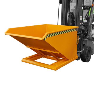 Bauer Kippbehaelter NK 75, lackiert, Gelborange