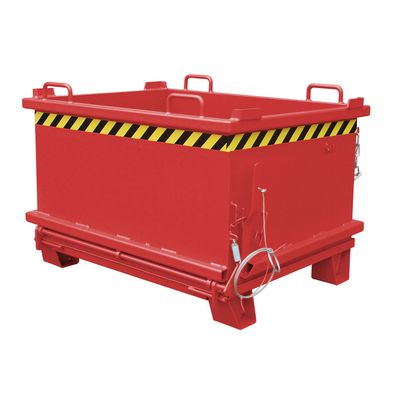 Bauer Klappbodenbehaelter SB 500, lackiert, Feuerrot