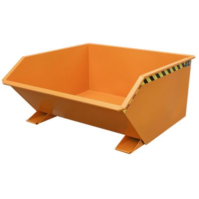Bauer Kippbehaelter GU 750, lackiert, Gelborange