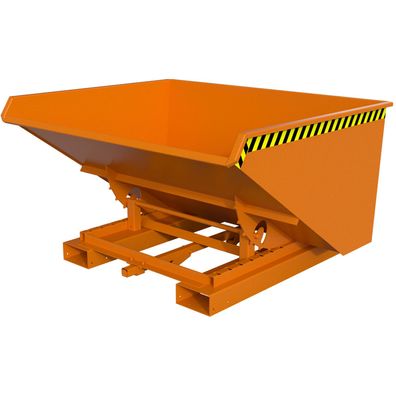 Bauer Kippbehaelter 4A 900, lackiert, Gelborange