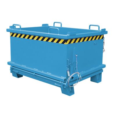 Bauer Klappbodenbehaelter SB 500, lackiert, Lichtblau