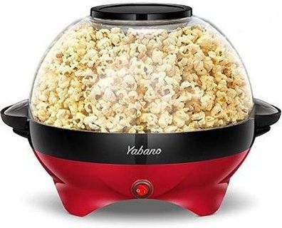 Yabano Popcornmaschine für Zuhause, Maker Machine mit Zucker & Öl, 5L Popcorn