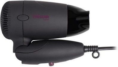 Tristar HD-2359 Reise-Haartrockner Einklappbarer Griff, 1200 Watt, in schwarz