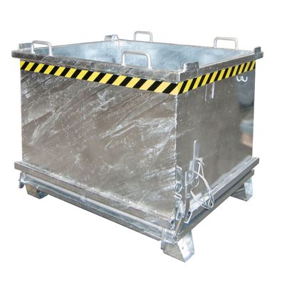 Bauer Klappbodenbehaelter SB 1000, feuerverzinkt