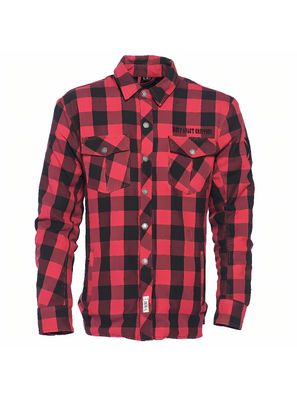 WCC West Coast Choppers Motorrad Hemd Dominator Lumberjack Red