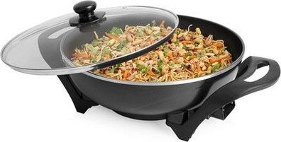 Tristar PZ-9130 Elektro-Wok - 4,5L Volumen - 33 cm Durchmesser - 1500 Watt