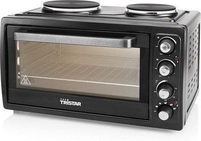 Tristar OV-1443 Konvektions-Ofen mit zwei Kochplatten 38 Liter Volumen – 3100 W