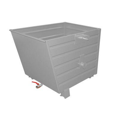 Bauer Spaene-Stapelkipper BSL 70, lackiert, Mausgrau