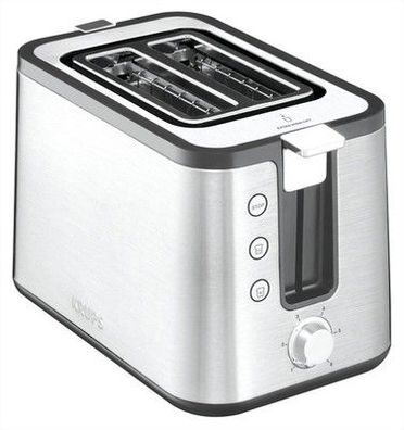 Krups KH442D Control Line Premium Toaster, Edelstahl, 2 kurze Schlitze, 850 Watt