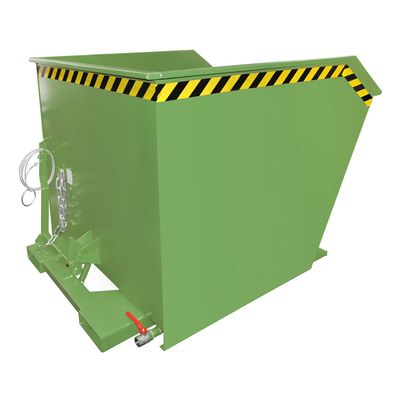 Bauer Spaenebehaelter SGU 100, lackiert, Resedagruen