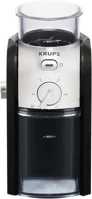 Krups elektrische Kaffeemühle mit Mahlgrad- und Tassenzahlauswahl - GVX212