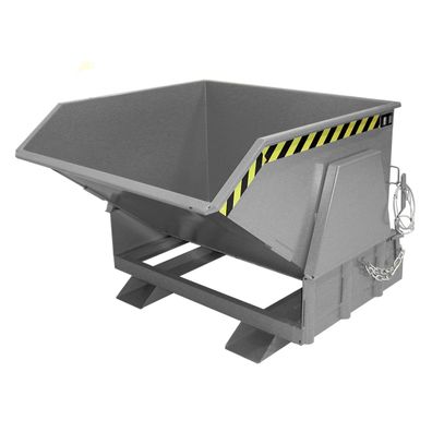 Bauer Kippbehaelter BK 120, lackiert, Mausgrau