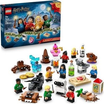 LEGO Harry Potter Adventskalender 2025 - Weihnachten Spielzeug 24 Überraschungen
