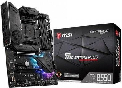 MSI MPG B550 Gaming Plus (ATX AMD AM4 DDR4 M.2 USB 3.2 Gen 2 HDMI ATX Gaming