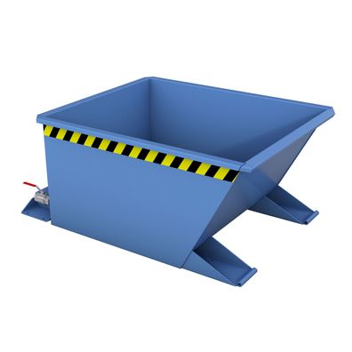 Bauer Spaenebehaelter SGU-RZ 30, lackiert, Lichtblau