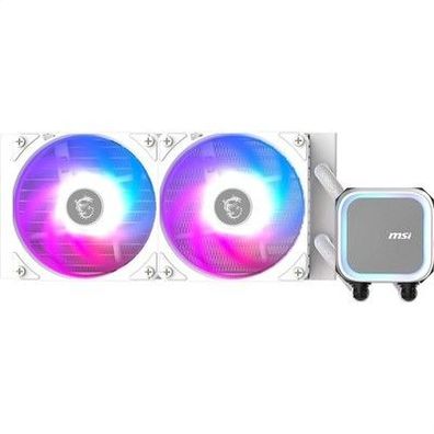 MSI MAG Coreliquid A13 240 WHITE AIO CPU-Wasserskühler - Volle CPU-Abdeckung