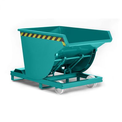 R+R Industrietechnik Selbstkipper Typ RSK-75 1200x1640x1060mm 750dm3 RAL 5018 Tuerki