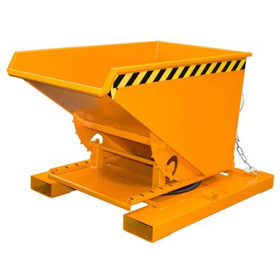 Bauer Kippbehaelter 3S 300, lackiert, Gelborange