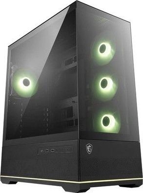 MSI MAG PANO 110R PZ - ATX, Micro-ATX, Mini-ITX, Hartglas, Desktop Computer