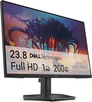 Dell 24 Gaming Monitor SE2425HG, 23,8' Zoll Full HD (1920x1080) 200Hz, Fast IPS