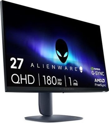 Alienware 27-Zoll Gaming Monitor AW2725DM, QHD (2560x1440), 180Hz, Fast IPS, 1ms