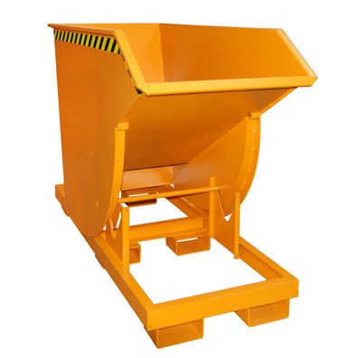 Bauer Kippbehaelter BKM 75, lackiert, Gelborange