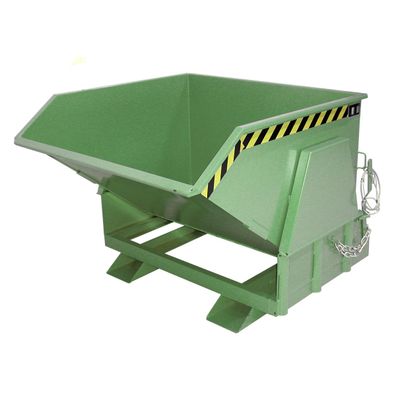 Bauer Kippbehaelter BK 100, lackiert, Resedagruen