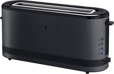 WMF Küchenminis Langschlitztoaster 2 Scheiben mit Brötchenaufsatz, Toaster, 900W